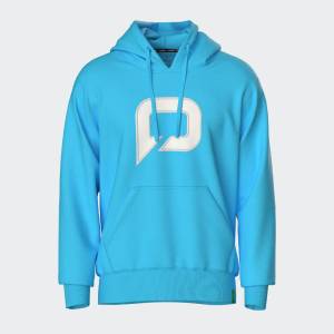 Mens pallap Pro Hoodie Pulse Blue/White